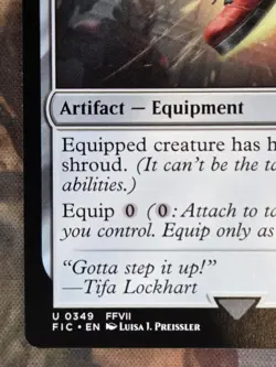 Lightning Greaves | Final Fantasy (FIC) | 322 NM | Magic MTG - Image 2