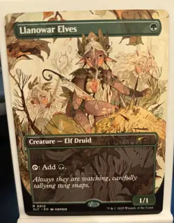 🔥 Llanowar Elves NONFOIL Encyclopedia 📖 Secret Lair MTG 🔥 - Image 1