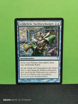 Gefahrliche Nachforschungen / Perilous Research - MTG Magic - Image 1