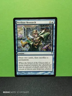 Perilous Research / Gefahrliche Nachforschungen - MTG Magic - Image 1