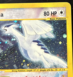 Pokemon - Lugia Crystal 149/147 HOLO with SWIRL Aquapolis PSA gradable 7-8 - Image 4