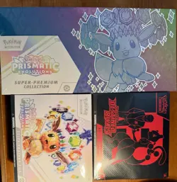 Pokemon 3x FACTORY SEALED Boxes - Prismatic SPC + ETB + Destined Rivals ETB - Image 1