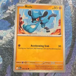 PLAYSET Riolu 4-Card Lot Deck Engine MEG Mega Evolution Pokemon TCG NM - Image 2