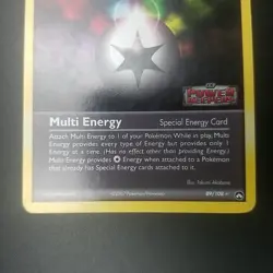 Multi Energy 89/108 - Rare STAMPED Holo - Power Keepers - POKEMON CARD - MP - Image 3