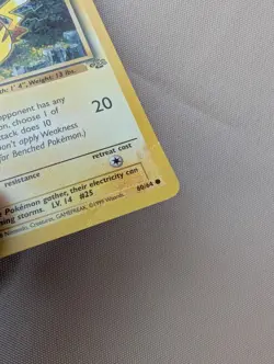 Pikachu (60/64) non 1ST EDITION Jungle Set Pokemon Card - 4 total - Image 5