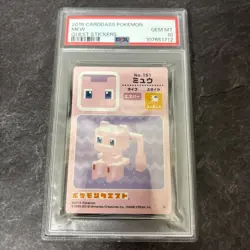 PSA 10 CARDDASS POKEMON QUEST STICKERS MEW 2018 - Image 3