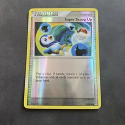 Super Scoop Up 87/100 Reverse Holo Uncommon Majestic Dawn Pokemon - Image 1