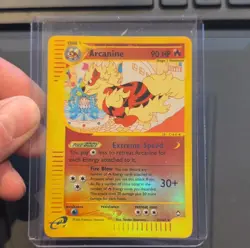 Arcanine Aquapolis 002/147 Rare Reverse Holo 90HP Stage 1 English Pokemon - Image 1