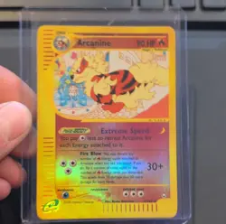 Arcanine Aquapolis 002/147 Rare Reverse Holo 90HP Stage 1 English Pokemon - Image 2