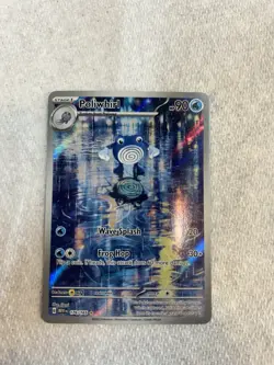 Pokemon Poliwhirl Illustration Rare Holo Sv: Scarlet & Violet 151 176/165 90 HP - Image 2