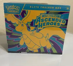 Pokemon Mega Evolution Ascended Heroes Elite Trainer Box Sealed New - Image 1