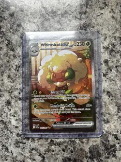 Pokemon Whimsicott EX 165/086 Special Illustration Rare White Flare NM - Image 1