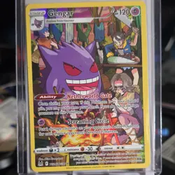 Pokemon Gengar Ultra Rare Holo Swsh11 Lost Origin TG06/TG30 Trainer Gallery - Image 1