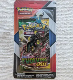 Pokemon TCG Evolving Skies Chilling Reign 2-Pack Latios Pin Umbreon Art Sealed - Image 1