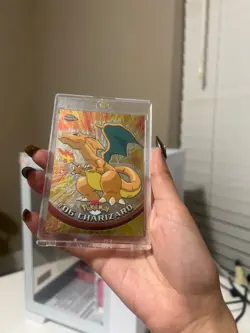 Charizard #06 Topps Chrome Pokemon TV 1999 Charizard Red Logo - NM - US Seller - Image 1