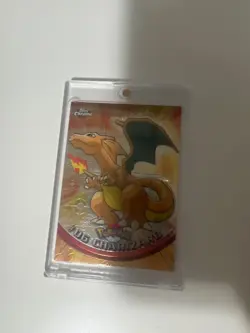 Charizard #06 Topps Chrome Pokemon TV 1999 Charizard Red Logo - NM - US Seller - Image 2
