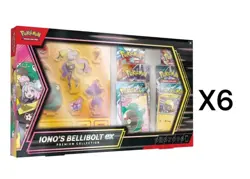 Pokemon Iono's Bellibolt ex Premium Collection - 6 boxes - 1 case - Image 1