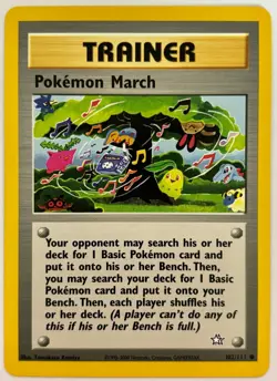 Pokemon March Neo Genesis #102 Pokemon 2000 M/NM Pack to Sleeve - Image 1