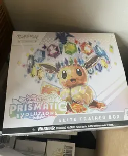 Pokemon TCG Scarlet & Violet Prismatic Evolutions Elite Trainer Box ETB Sealed - Image 1