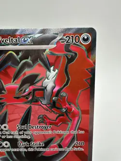 Perfect Order Yveltal ex 105/088 Ultra Rare Pokemon TCG NM POR 2026 5 Ban - Image 3