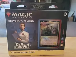 Magic The Gathering Universes Beyond Fallout Science! Commander Deck MTG - Image 1