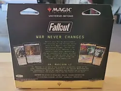 Magic The Gathering Universes Beyond Fallout Science! Commander Deck MTG - Image 2