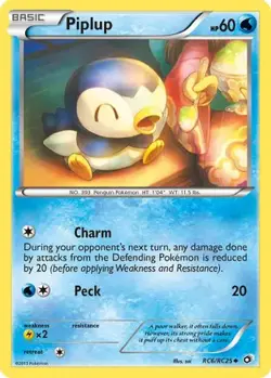 Piplup RC6/RC25 Holo Legendary Treasures: Radiant Collection Pokemon NM/M - Image 1