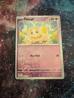 Pokemon TCG Reverse Holo Fidough 38/91 - Image 1