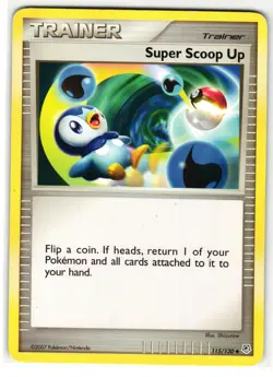 SUPER SCOOP UP 115/130 DIAMOND & PEARL ENGLISH POKEMON TCG - Image 1