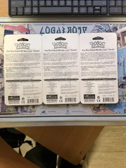 Pokemon Jungle Booster / WOTC / 3 Sealed Blister Packs / Full Set - Image 2