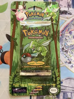 Pokemon Jungle Booster / WOTC / 3 Sealed Blister Packs / Full Set - Image 3