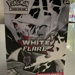 Pokemon TCG Scarlet & Violet White Flare Booster Bundle Box Reshiram - Image 1