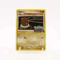 Diglett - 11/16 Rumble Stamped Promo Pokemon - NM/LP - Image 1