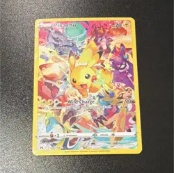 Pokemon Pikachu Secret Rare Full Art Holo (160/159) Crown Zenith 70 HP - Image 1