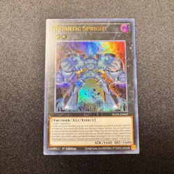 Yugioh! Gigantic Spright 1st Edition Ultra Rare POTE-EN047 NM - Image 1