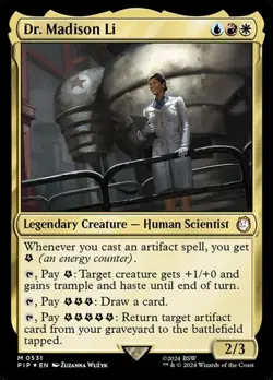 Dr. Madison Li - Surge Foil PIP LP MTG - Image 1