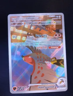 Talonflame 091/088 Illustration Rare Pokemon Perfect Order💥💥 PACK FRESH 💥💥 - Image 3