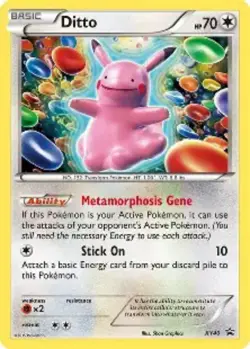 Ditto XY40 XY Holo Pokemon TCG Promo card, Near mint/Unused condition, Ungraded - Image 1