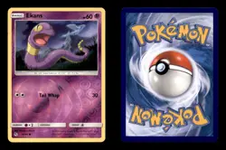 EKANS 26/68 C HIDDEN FATES POKEMON REVERSE HOLO NM/M - Image 3