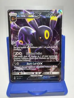 Pokemon TCG Umbreon GX Holo Ultra Rare Card 80/149 Sun & Moon Base Set NM - Image 1