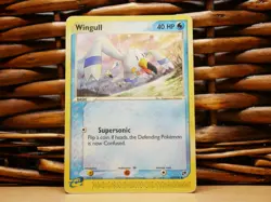Pokemon WINGULL 84/100 RARE | HP Heavy Play | EX Sandstorm | 2003 - Image 1