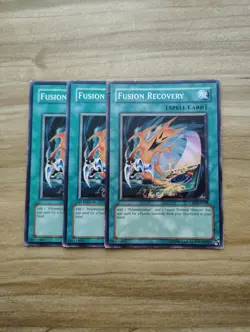 Yu-Gi-Oh! - Fusion Recovery - 3X - Full Playset - Image 1