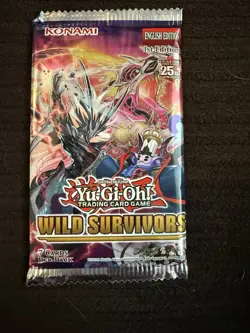 Yu-Gi-Oh! TCG Wild Survivors Booster Pack - Image 1