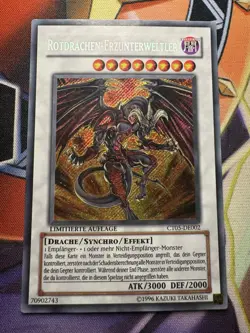 Yugioh! Rotdrachen Erzunterwelter Secret Rare - CT05-DE002 Limitierte Auflage DE - Image 1