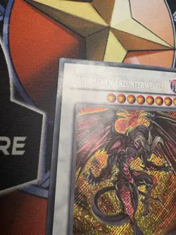 Yugioh! Rotdrachen Erzunterwelter Secret Rare - CT05-DE002 Limitierte Auflage DE - Image 2