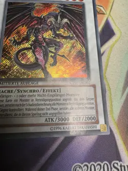 Yugioh! Rotdrachen Erzunterwelter Secret Rare - CT05-DE002 Limitierte Auflage DE - Image 4