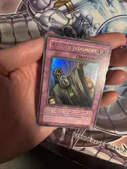 Vintage Yu-Gi-Oh! Solemn Judgment (MRD-127 1st Edition Ultra Rare) MP (WNB) - Image 5