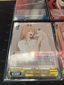 Chainsaw Man Weiss Schwarz RARE 4 Card Lot English Edition Official - Image 3