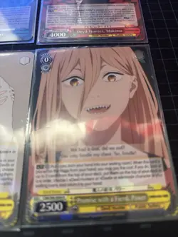 Chainsaw Man Weiss Schwarz RARE 4 Card Lot English Edition Official - Image 4