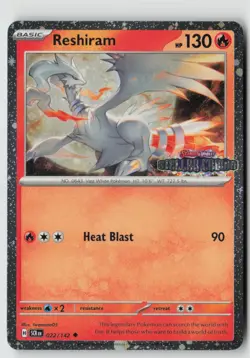 Reshiram (Stamped) 022/142 - Miscellaneous Cards & Products Holo - PTCG - Image 1